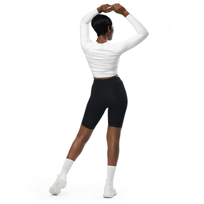 Everywear seamless long sleeve crop top