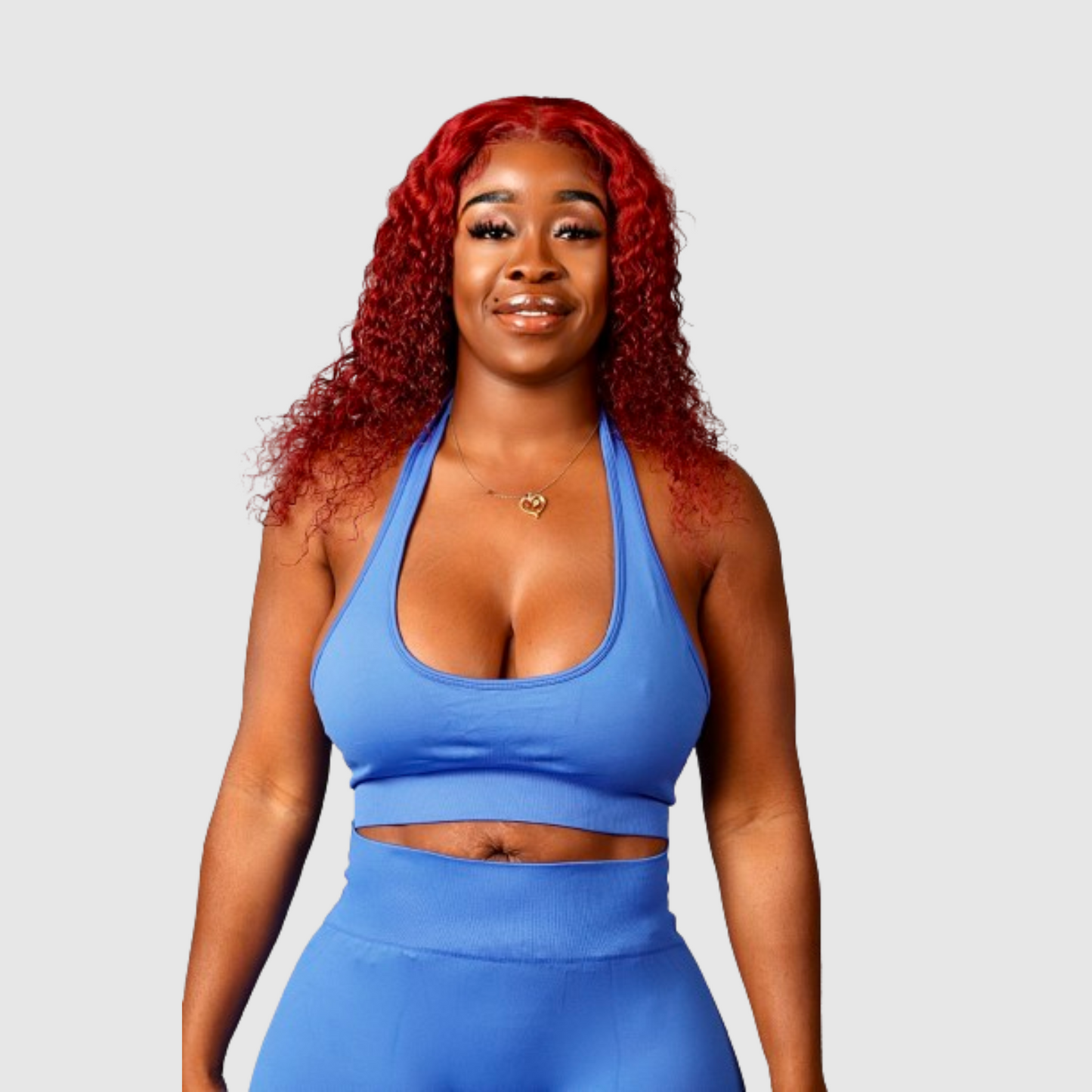 Everywear Seamless Sport Bra Blue